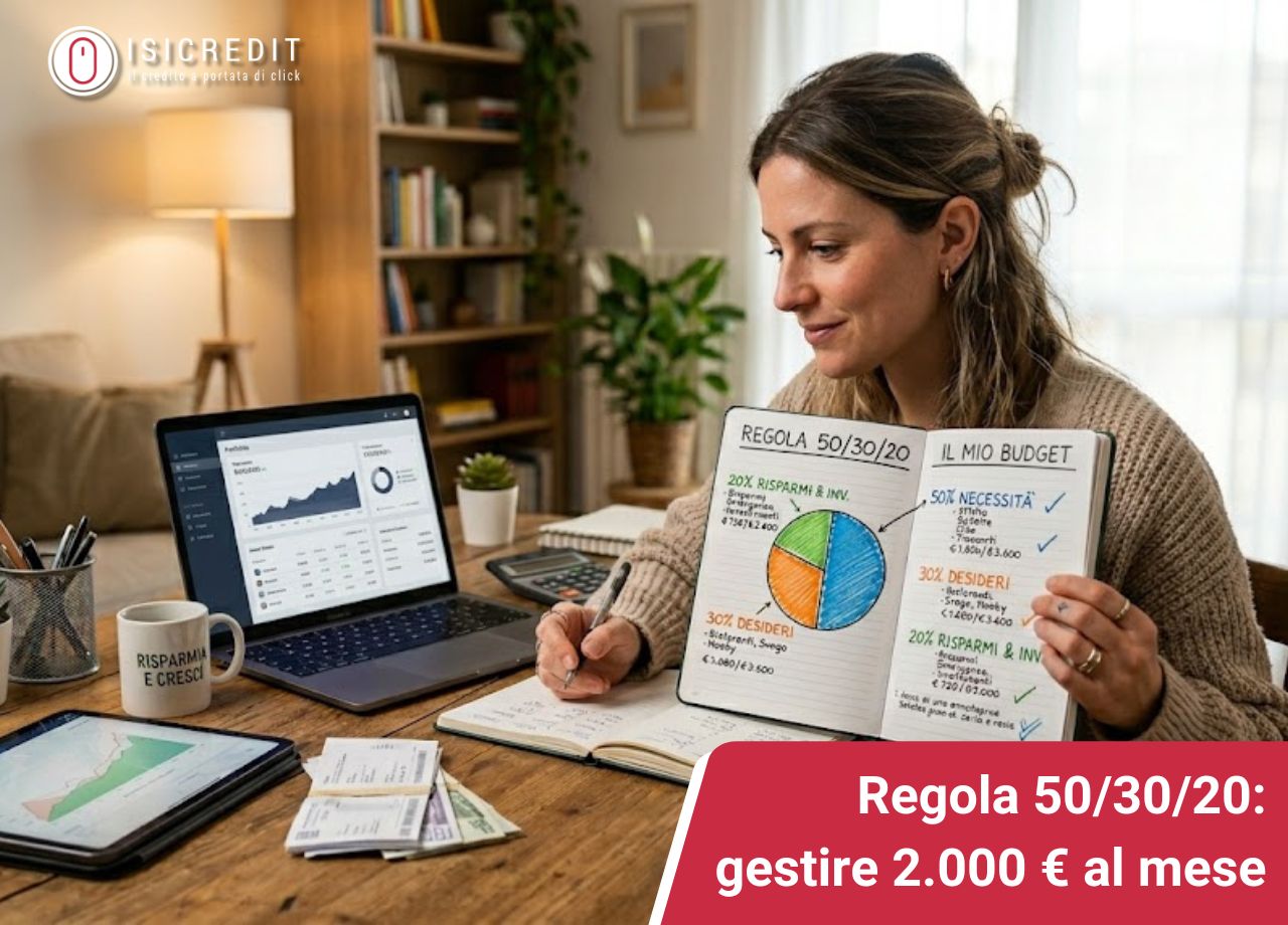 La regola 50/30/20: come gestire 2.000 € al mese 6